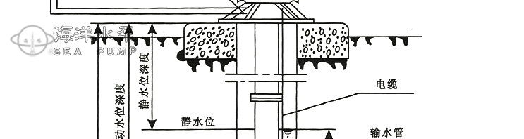 QJ深井潛水泵結(jié)構(gòu)尺寸圖
